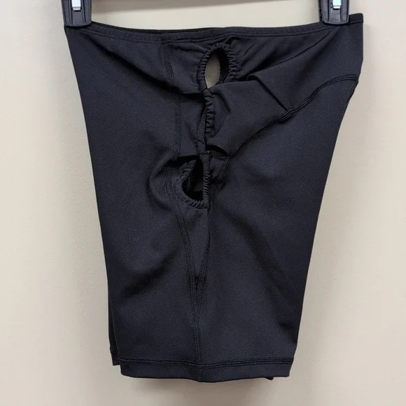 Savage X Fenty Black Wildcat High Waist Shorts Size Medium - Picture 7 of 8